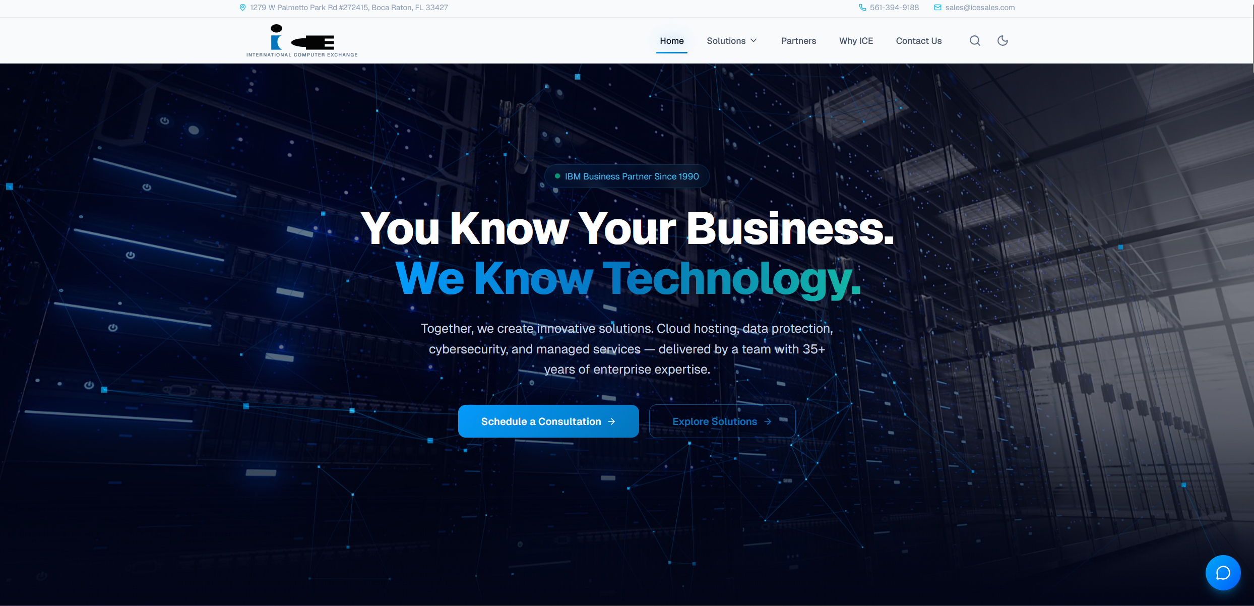 International Computer Exchange Website
